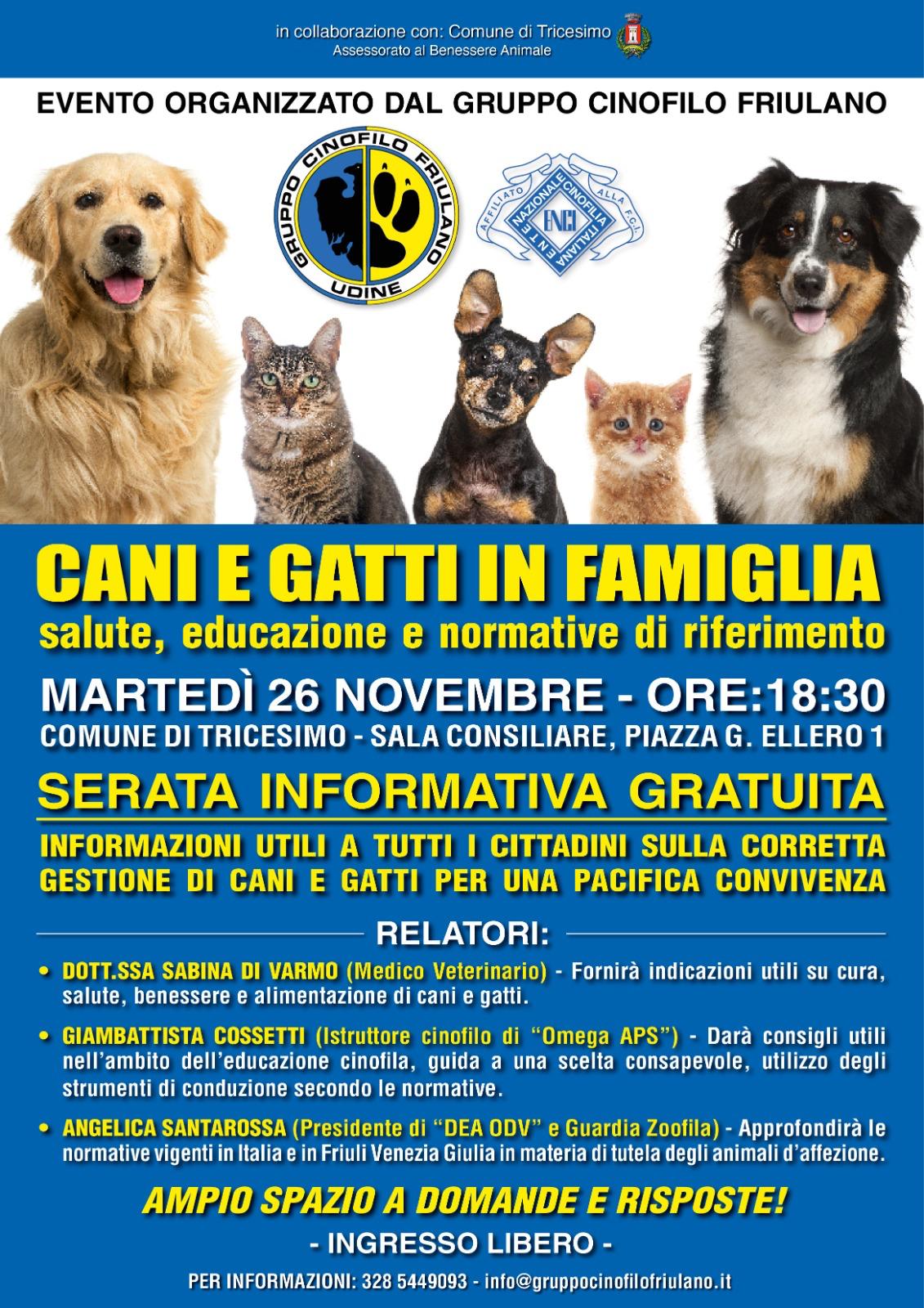 Cani e Gatti in Famiglia